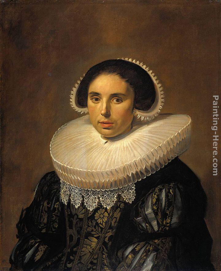 Frans Hals Portrait of a woman, possibly Sara Wolphaerts van Diemen